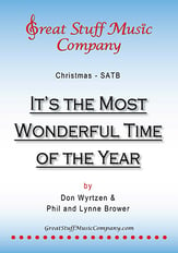 It's the Most Wonderful Time of the Year SATB choral sheet music cover